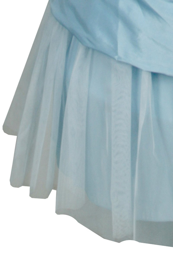 Sukienka FSU075 BŁEKITNY CIEMNY