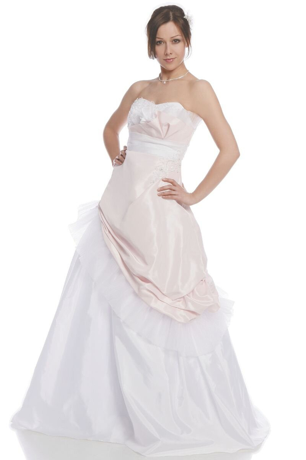 Suknia Ślubna FSS588 BIAŁY