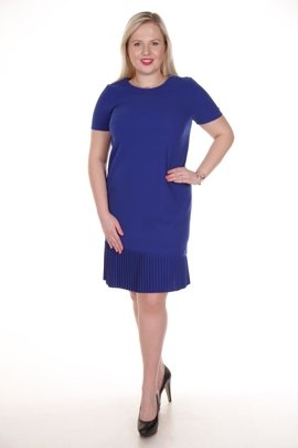 Sukienka FSU928 CHABROWY CIEMNY