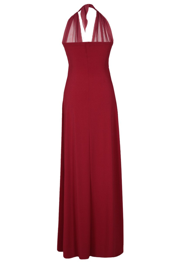 Sukienka FSU111 BORDOWY