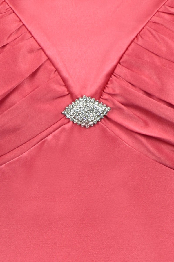 Sukienka FSU659 KORALOWY