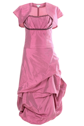 Sukienka FSU134 AMARANTOWY ŚREDNI