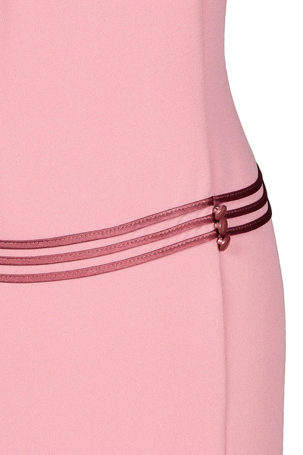 Sukienka FSU254 RÓŻOWY BRUDNY