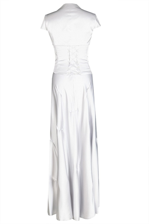 Sukienka FSU019 SZARY BLADY