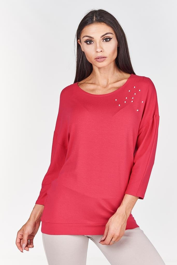 Bluzka FBZ951 MALINOWY