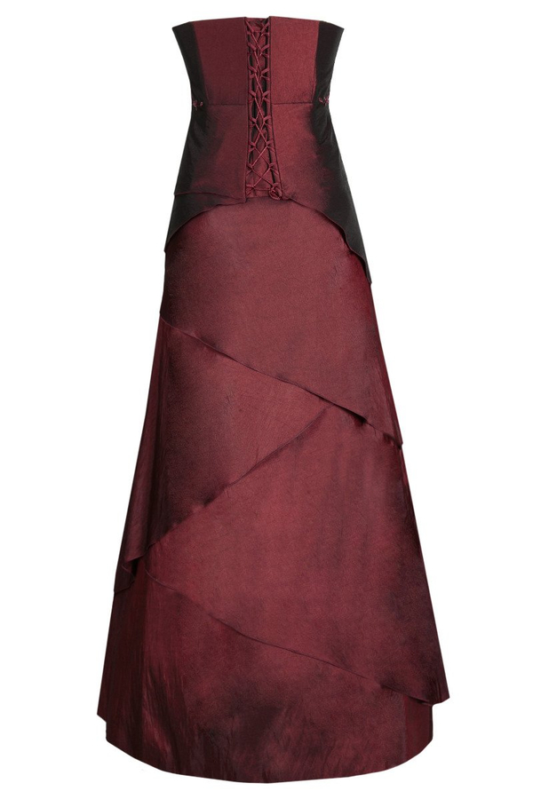 Sukienka FSU072 BAKŁAŻAN