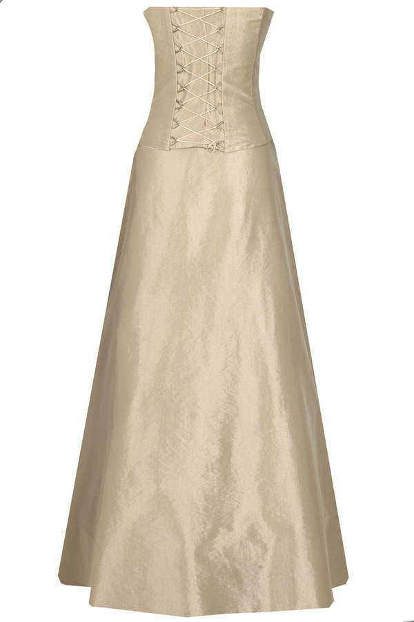 Sukienka FSU089 BEŻOWY