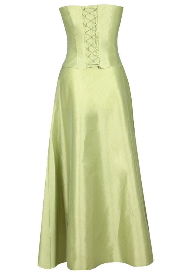 Sukienka FSU087 SELEDYNOWY CIEMNY