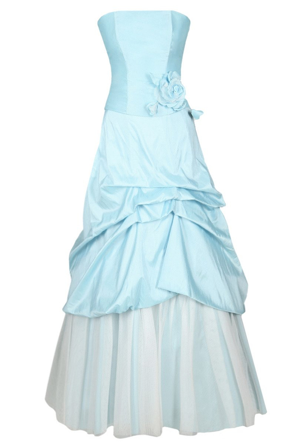 Sukienka FSU038 BŁĘKITNY