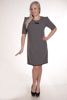 Sukienka FSU768 SZARY