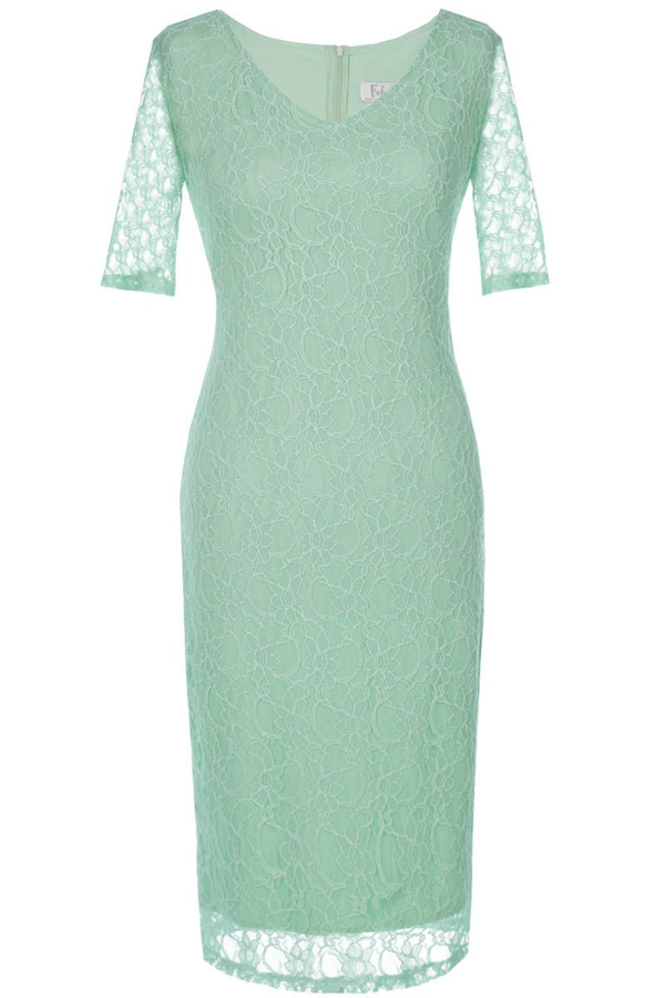 Sukienka FSU776 MIĘTOWY