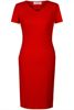 Sukienka FSU869 CZERWONY MOCNY