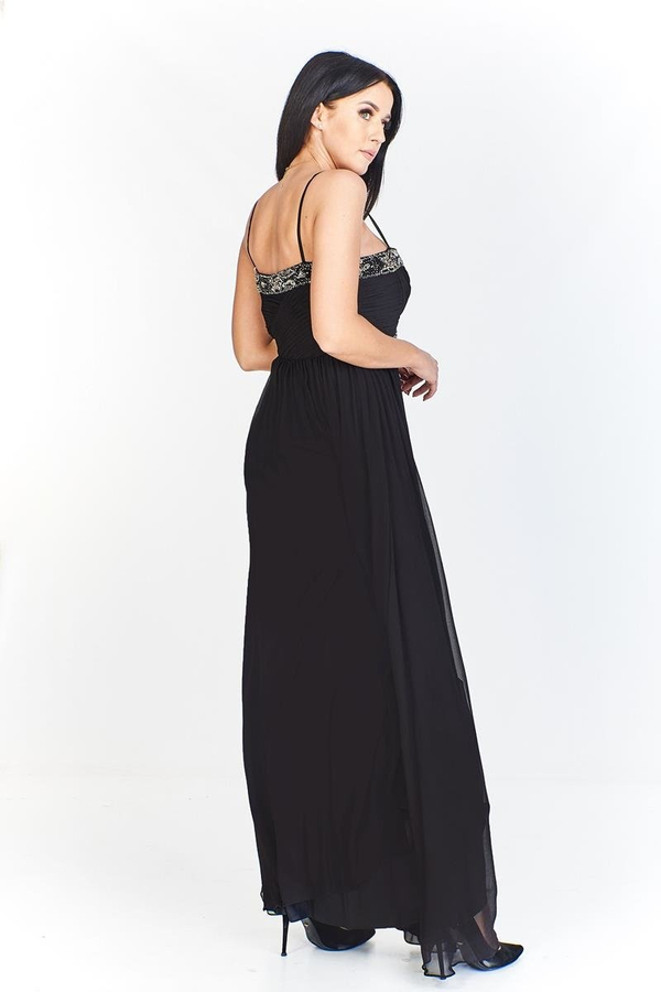 Suknia FSU718 CZARNY