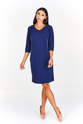 Sukienka FSU792 GRANATOWY