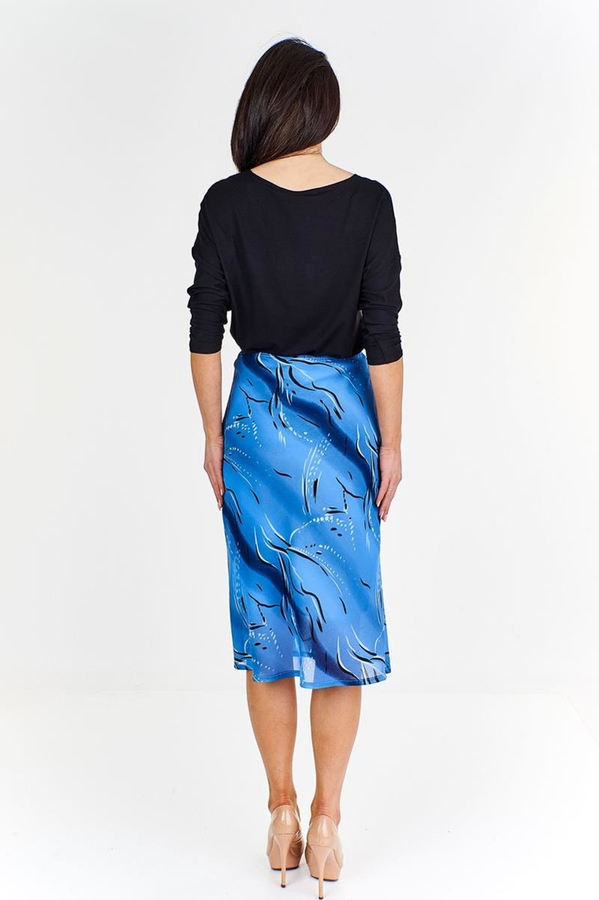 Spódnica FSP771 NIEBIESKI