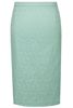 Spódnica FSP641 MIĘTOWY żakard