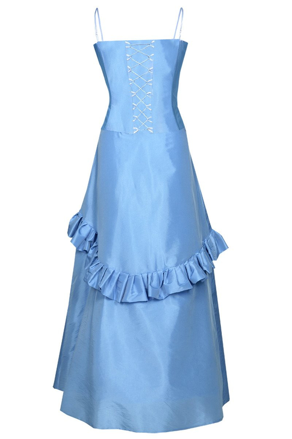 Sukienka FSU136 TURKUSOWY