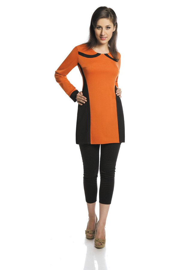 Tunic FTU320 BLACK ORANGE