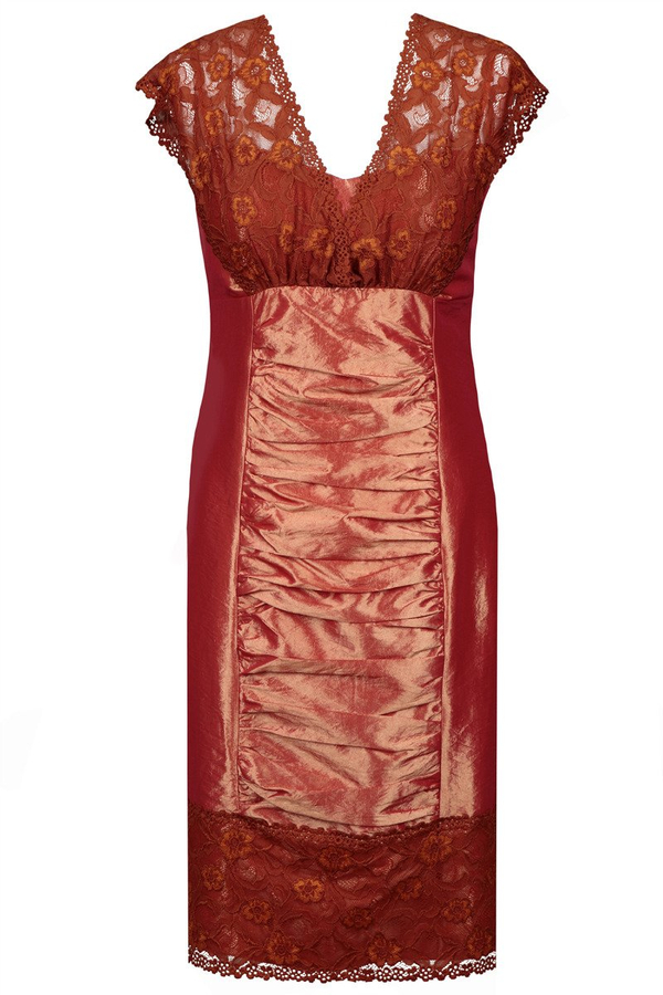 Sukienka FSU178 POMARAŃCZOWY