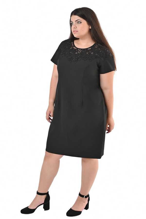Sukienka FSU1046 CZARNY