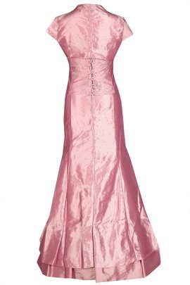 Sukienka FSU058 RÓŻOWY ŚREDNI