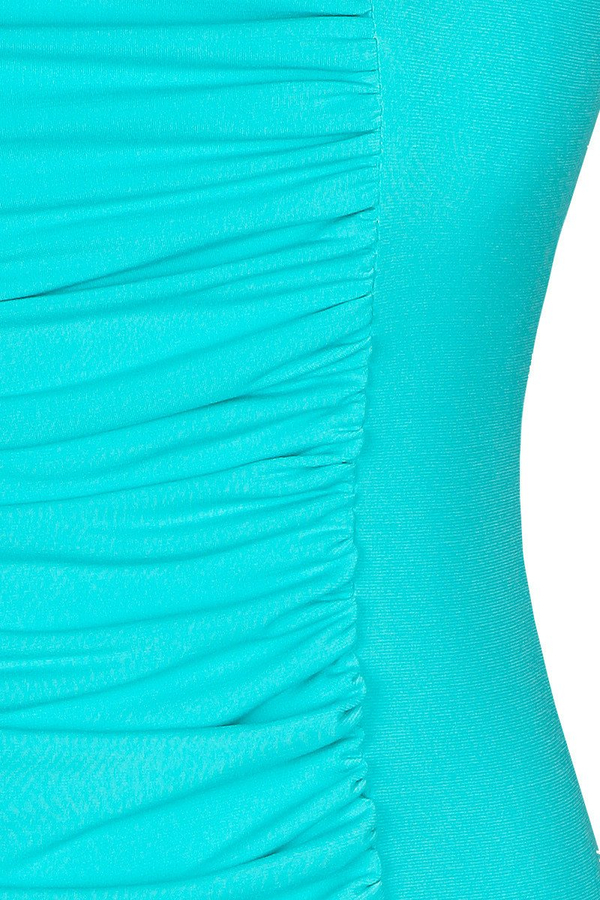 Sukienka FSU198 TURKUS ŚREDNI