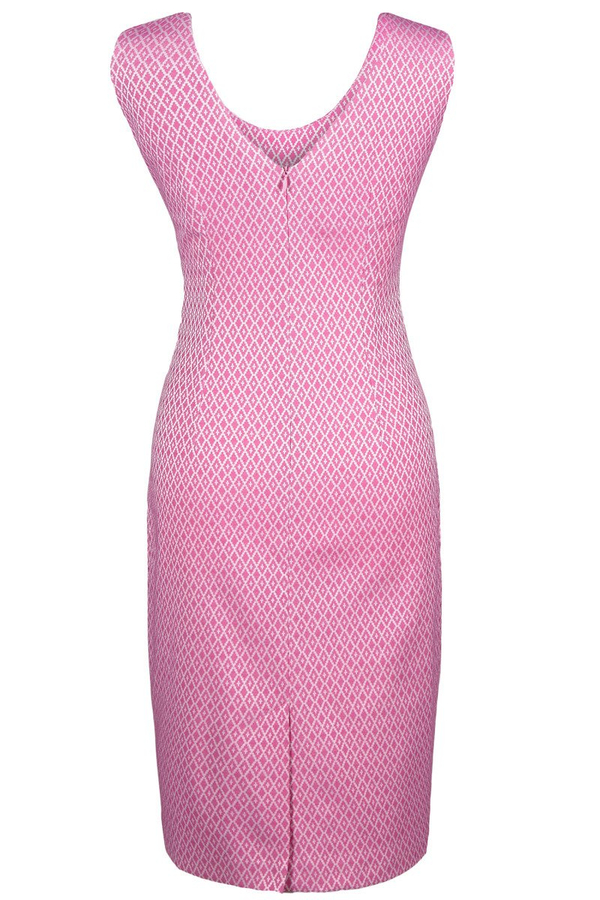 Sukienka FSU682 AMARANTOWY JASNY