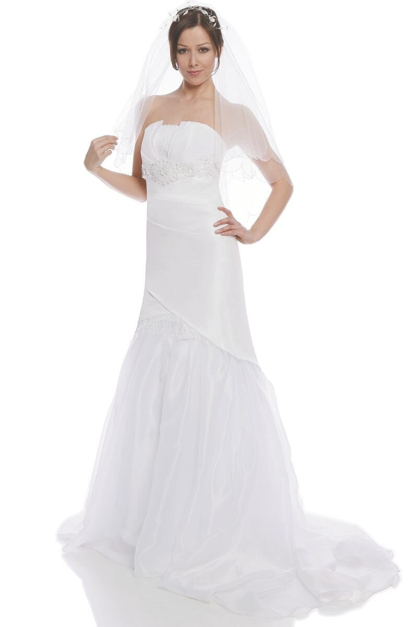 Wedding dress FSS593 WHITE