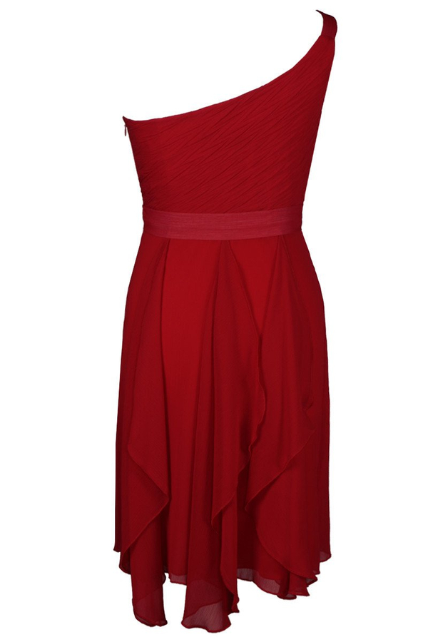 Suknia FSU739 CZERWONY