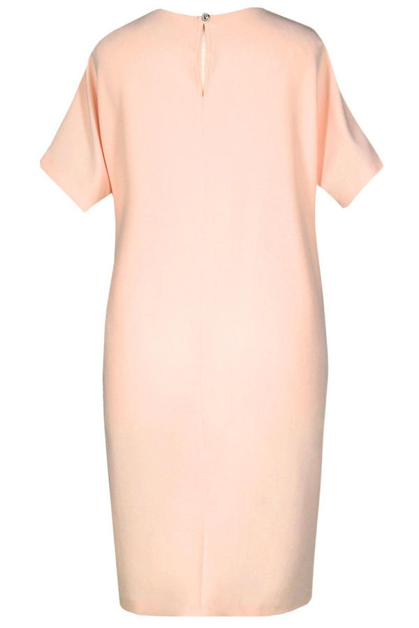 Sukienka FSU1116 ŁOSOSIOWY JASNY