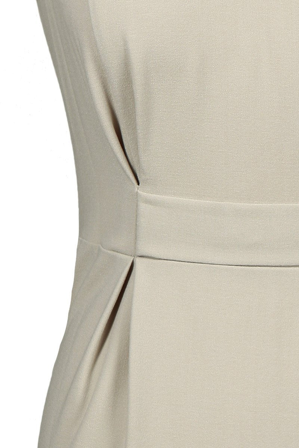 Sukienka FSU665 BEŻOWY