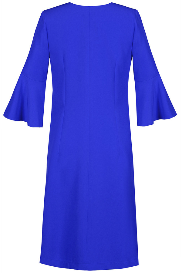 Sukienka FSU879 CHABROWY CIEMNY