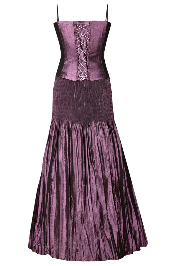 Sukienka FSU139 BAKŁAŻAN