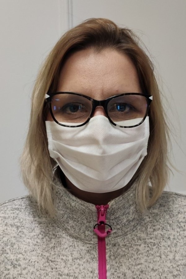 2 x Maseczka FokusMed z jonami srebra SilverPlus BIAŁY