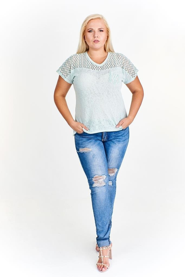 Bluzka FBZ941 MIĘTOWY