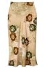 Spódnica FSP771 BEŻOWY kwiaty