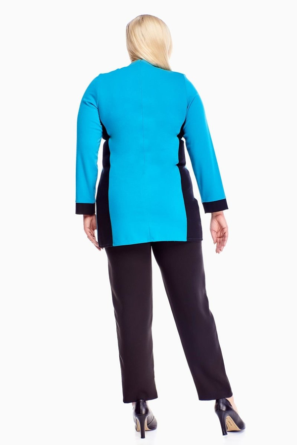 Tunic FTU320 BLACK DARK TURQUISE