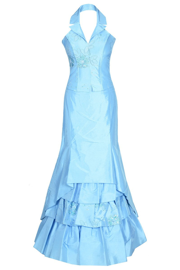 Sukienka FSU058 NIEBIESKI