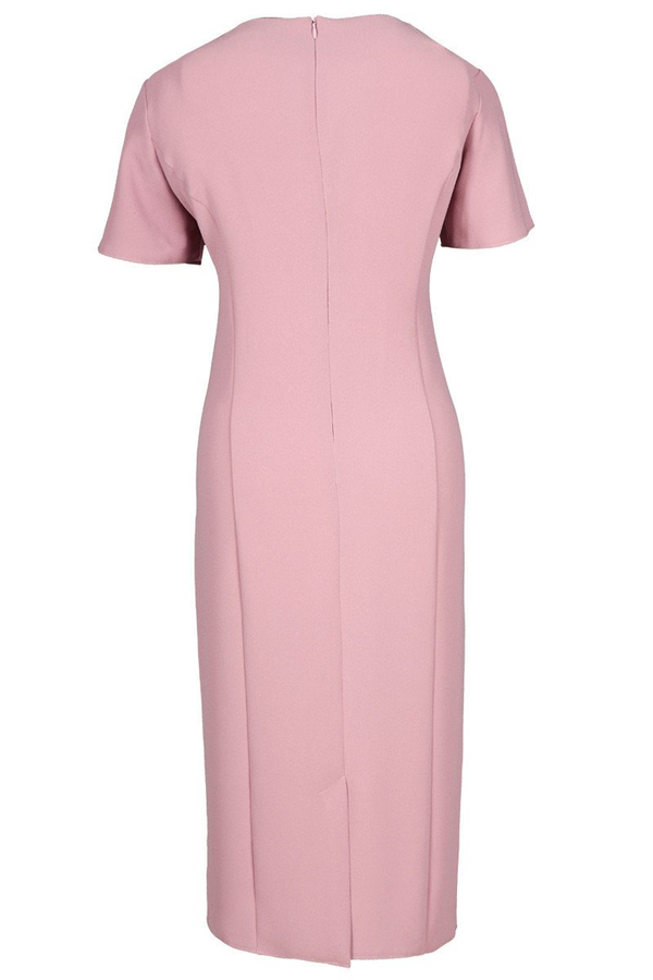 Sukienka FSU254 RÓŻOWY BRUDNY
