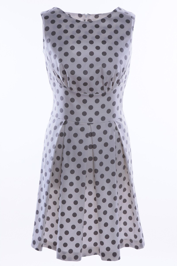 Sukienka FSU490 EKRI BEŻOWY