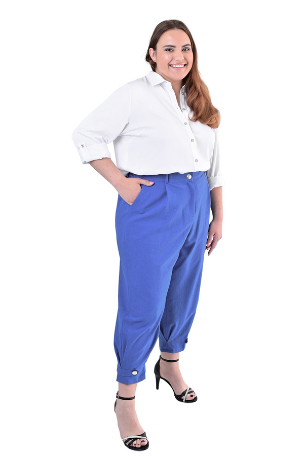 Spodnie FSD1053 CHABROWY CIEMNY