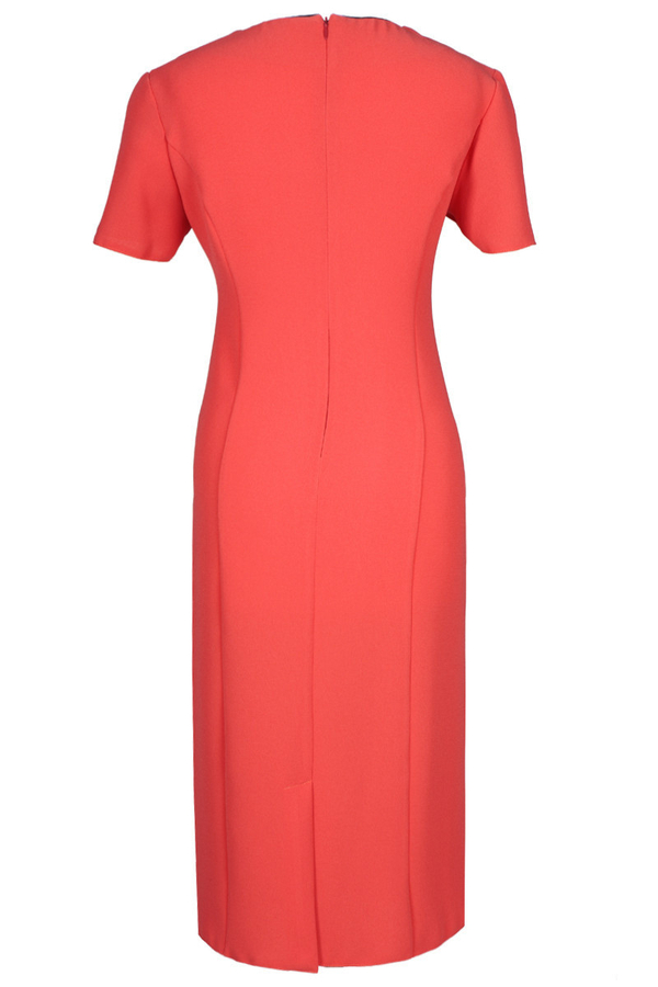 Sukienka FSU254 POMARAŃCZOWY MOCNY