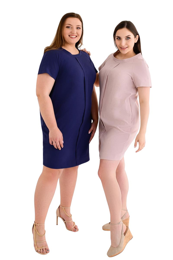 Sukienka FSU1050 GRANATOWY