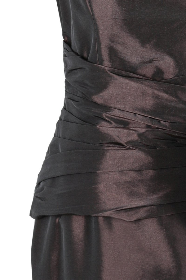 Sukienka FSU202 ŚLIWKOWY CIEMNY