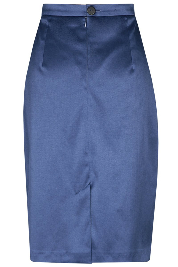 Spódnica FSP641 GRANATOWY JASNY