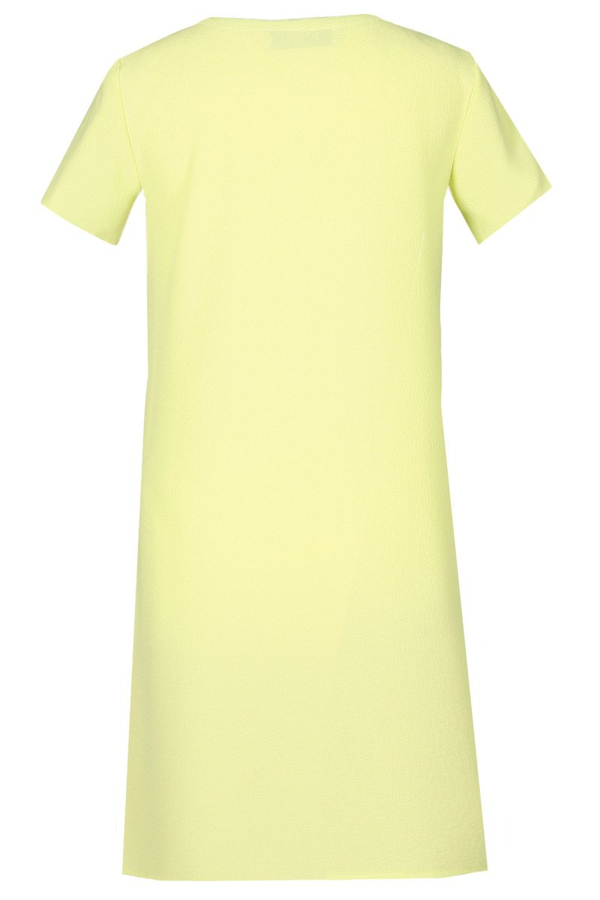 Sukienka FSU667 LIMONKA + TURKUSOWY