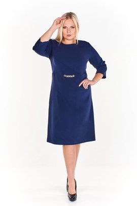 Sukienka FSU954 GRANATOWY