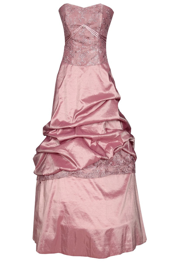 Sukienka FSU036 RÓŻ ŚREDNI