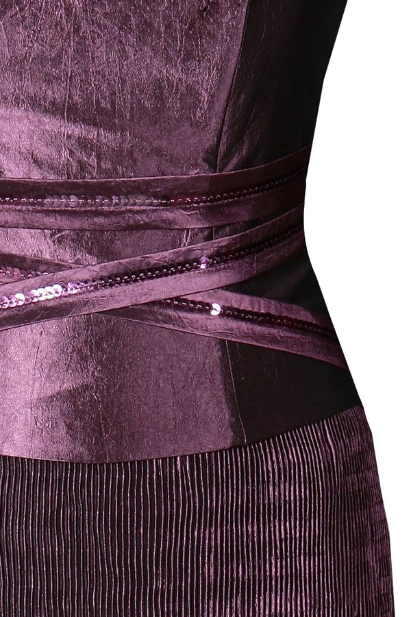 Sukienka FSU139 BAKŁAŻAN