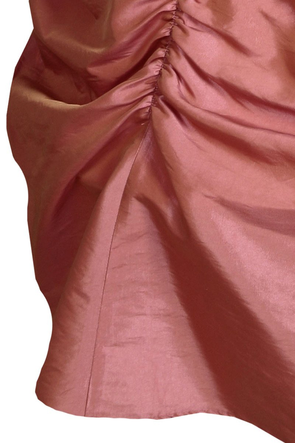 Sukienka FSU060 RÓŻOWY ŚREDNI